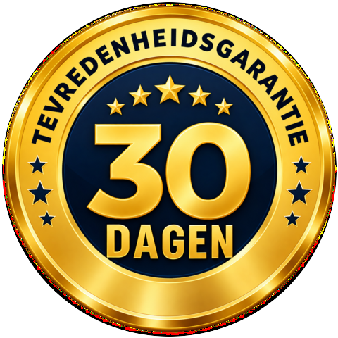 30 dagen tevredenheidsgarantie