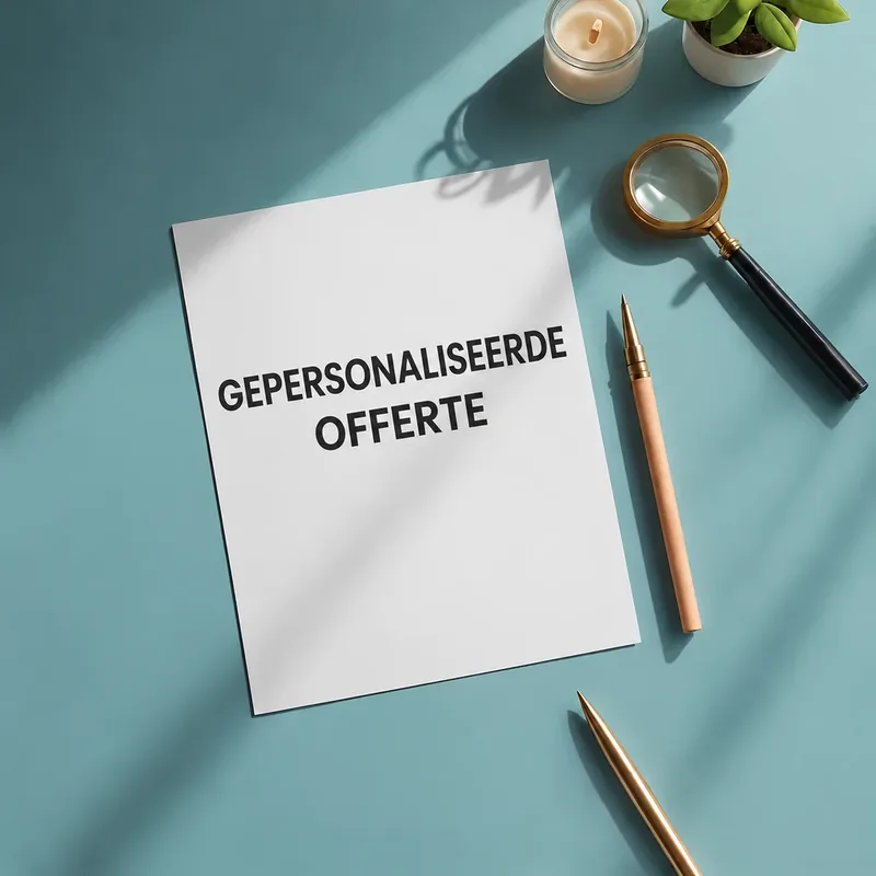 Bewerkbare tandheelkundige offerte